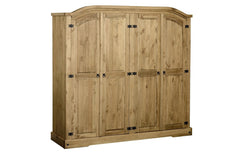 Corona 4 Door Wardrobe