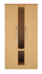 Harley Dementia Wide Double Door Wardrobe