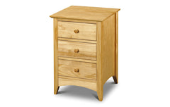 Kendal 3 Drawer Bedside