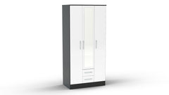 Lynx 3 Door 2 Drawer Wardrobe