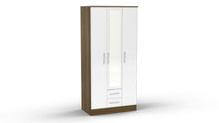 Lynx 3 Door 2 Drawer Wardrobe