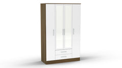 Lynx 4 Door 2 Drawer Wardrobe