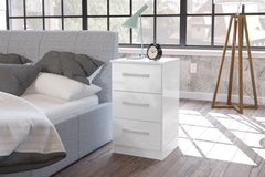 Lynx 3 Drawer Bedside