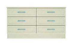 Roma 6 Drawer Wide Chest