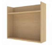 Wall Mounted Bookcase
