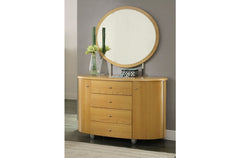 Aztec 4 Drawer Dresser & Mirror Set