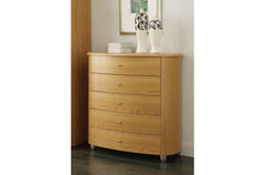 Aztec 5 Drawer Wide Chest