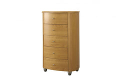 Aztec 5 Drawer Narrow Chest