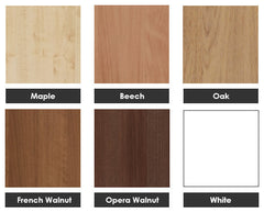 Roma Bedside open with shelf