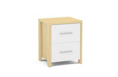 Cruz 2 Drawer Bedside