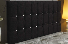 Orleans Diamonte Chenille Headboard