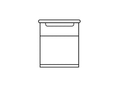 Robust 1 Drawer Bedside