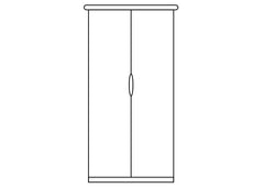 Robust Double Wardrobe