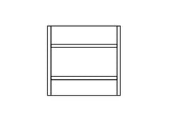 Robust Wall Bookcase