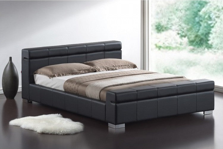 Dorset Bed in Black - Strong Sturdy Design