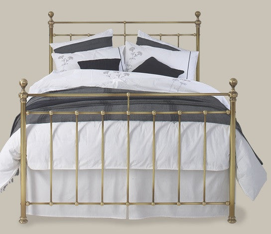 Antique Brass Wrought Iron Bed
