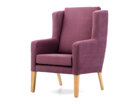 Colonsay High Back Chair with wings