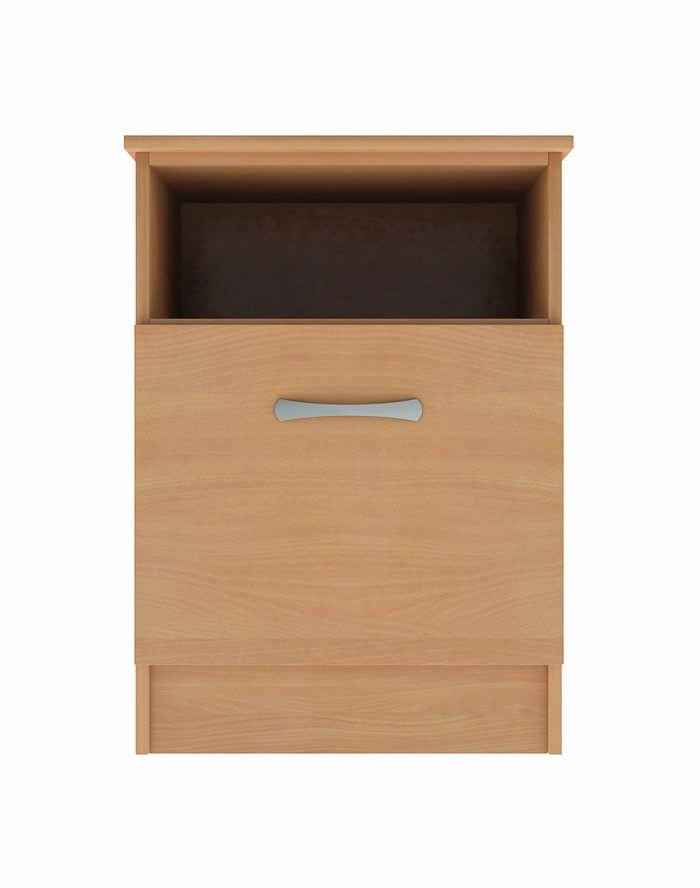 Classic Bedside with cupboard & shelf