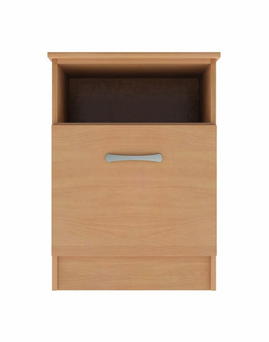 Classic Bedside with cupboard & shelf
