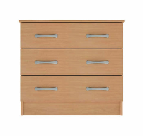 Classic 3 Drawer Wide Chest