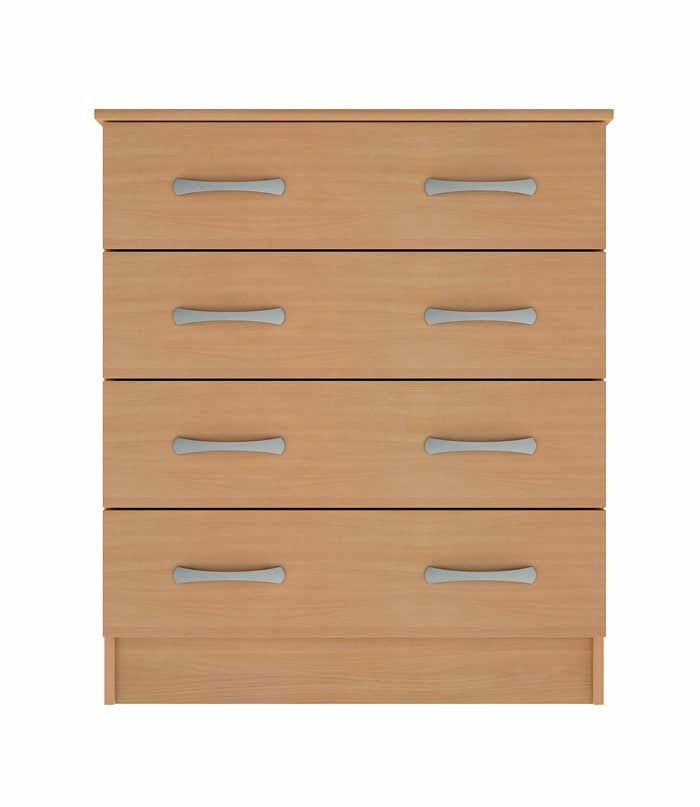 Classic 4 Drawer Wide Chest