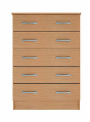 Classic 5 Drawer Wide Chest