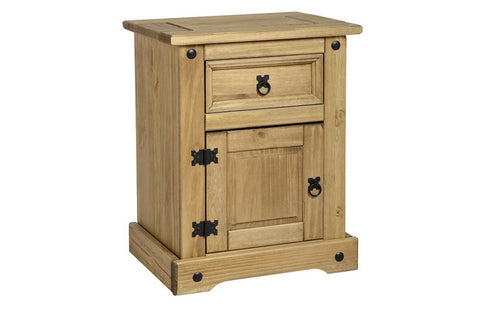 Corona 1 Door 1 Drawer Bedside