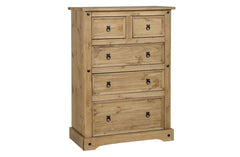 Corona 3 + 2 Drawer Chest