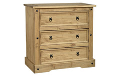 Corona 3 Drawer Chest