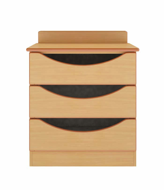 Harley Dementia 3 Drawer 24'' Chest