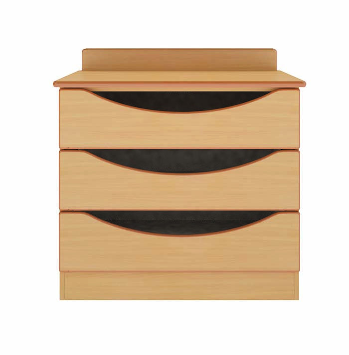 Harley Dementia 3 Drawer Wide Chest