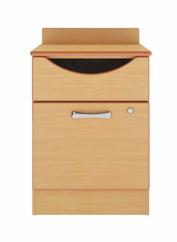 Harley Dementia Bedside 1 Drawer 1 Door