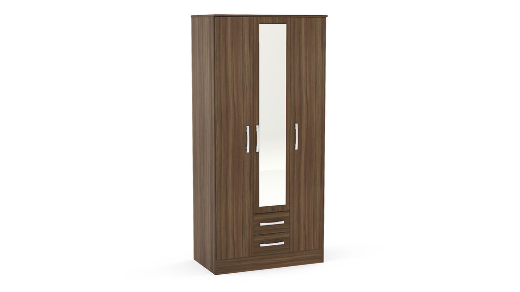 Lynx 3 Door 2 Drawer Wardrobe