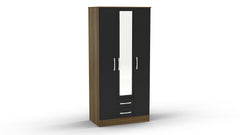Lynx 3 Door 2 Drawer Wardrobe