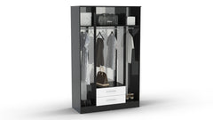 Lynx 4 Door 2 Drawer Wardrobe