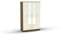 Lynx 4 Door 2 Drawer Wardrobe