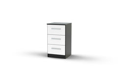 Lynx 3 Drawer Bedside