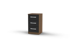 Lynx 3 Drawer Bedside