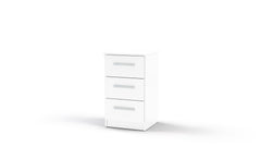 Lynx 3 Drawer Bedside