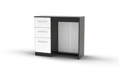 Lynx 3 Drawer Dressing Table