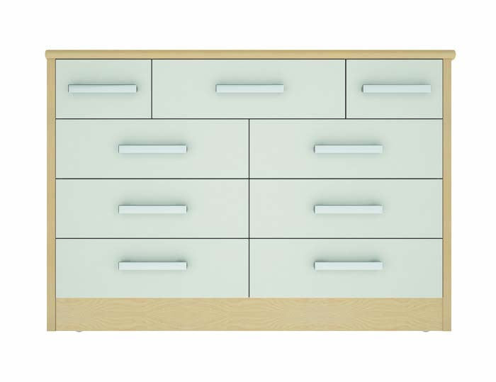 Linea 9 Drawer Wide Chest