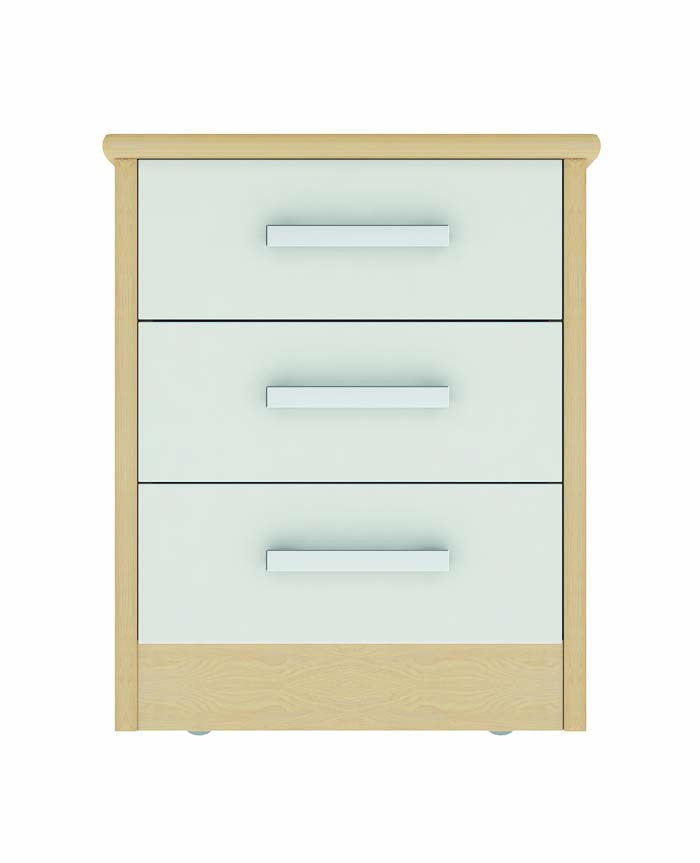 Linea Bedside 3 Drawer