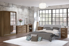 Lynx 3 Door 2 Drawer Wardrobe