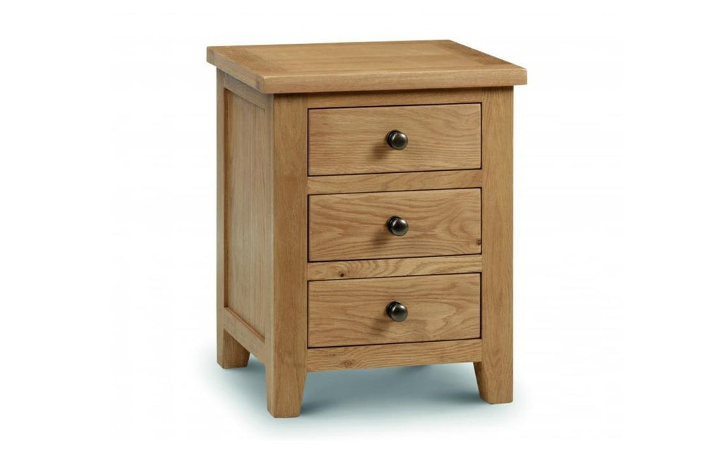 Marlborough 3 Drawer Bedside
