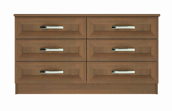 Milan 6 Drawer Wide Chest