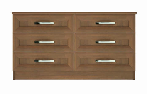 Milan 6 Drawer Wide Chest