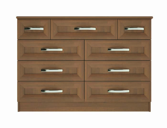 Milan 9 Drawer Wide Chest