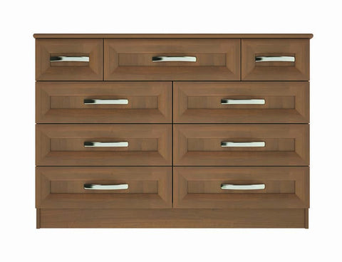 Milan 9 Drawer Wide Chest