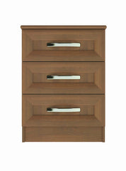 Milan Bedside 3 Drawer