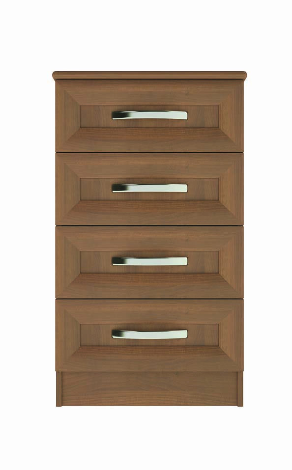 Milan Bedside 4 Drawer